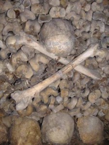 Skull and Crossbones at the Catacombs
