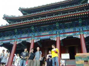 Eric, Matt & Tim overlooking Beijing